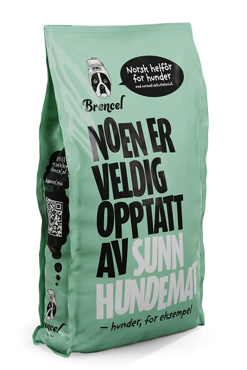 Brencel Normal - Helfôr for hunder, 9kg